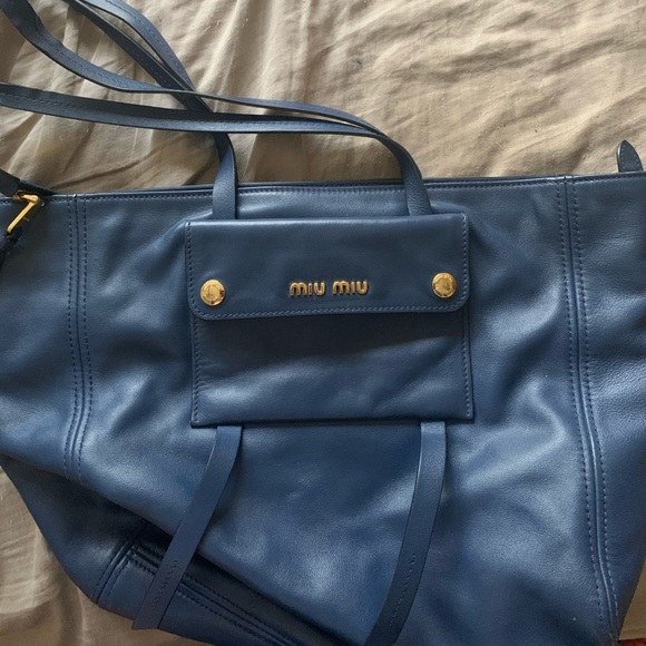 Miu Miu Authenticated Leather Handbag